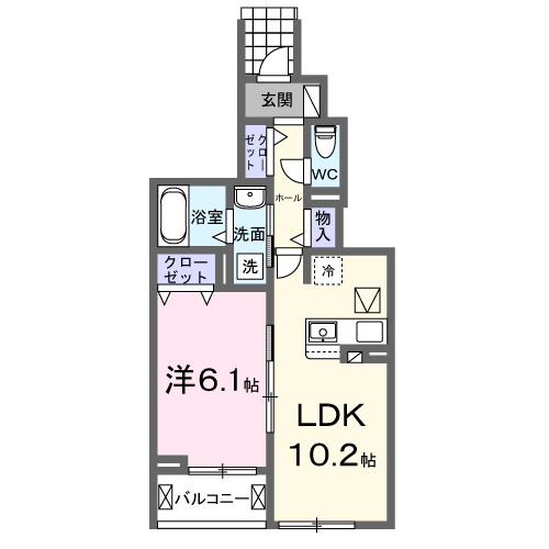 Hi-Rosetta Bの間取り