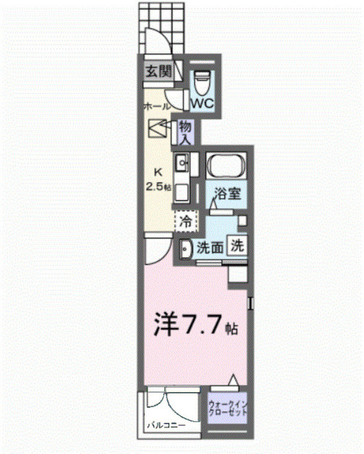 サンフィールドの間取り