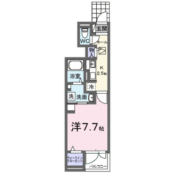 サンフィールドの間取り