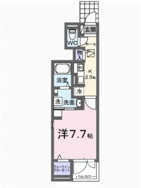 サンフィールドの間取り