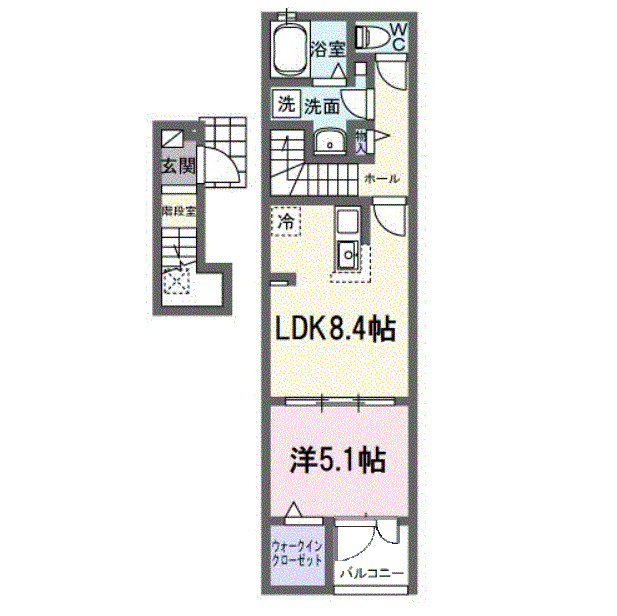 サンフィールドの間取り