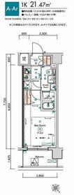 スクエアシティ鶴見市場・402号室の間取り