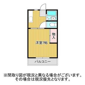 コーポサンライズの間取り