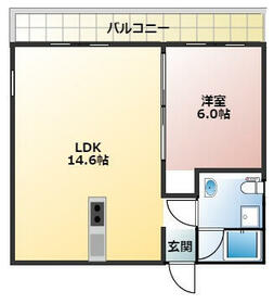 アーバンステージ清澄白河Ⅲ・303号室の間取り