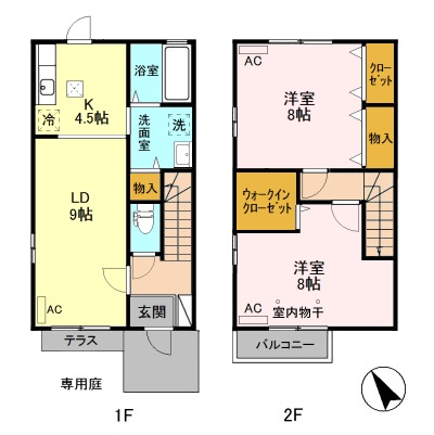 マルシェの間取り