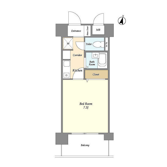 アプリーレ藤が丘の間取り