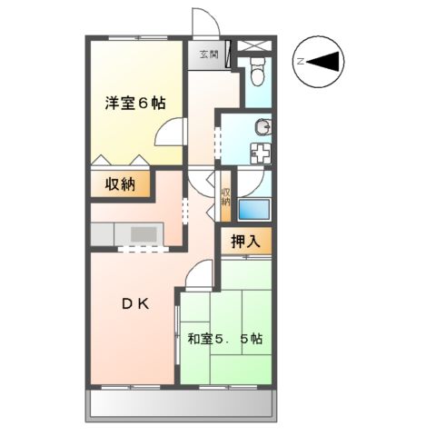 Residence Enfinity M1の間取り