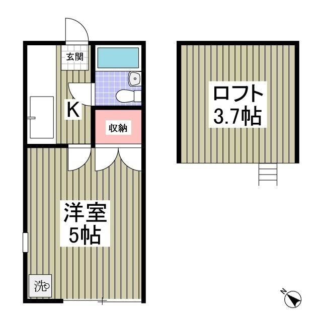トレニアの間取り