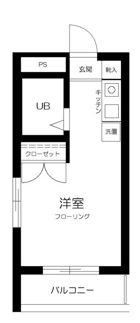 ステラ石神井・301号室の間取り