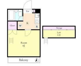 グリーンハイムBの間取り