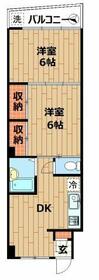 岩村ビル・405号室の間取り