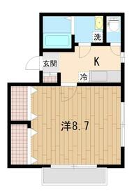 サニーコートⅡの間取り