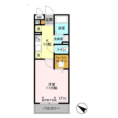 グランドソレイユBabaの間取り