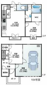 ヴィラアイビスの間取り