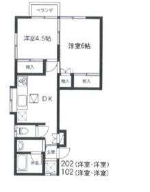 パークサイドの間取り