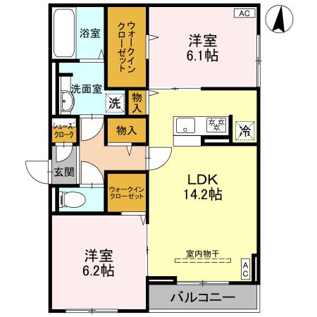 (仮)レイクタウン2丁目PJ Ⅲの間取り