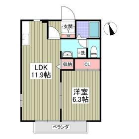 カサベルデの間取り