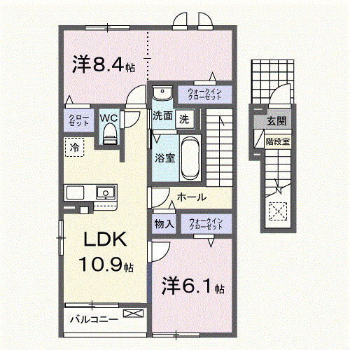 ソラリア ヨコスカの間取り