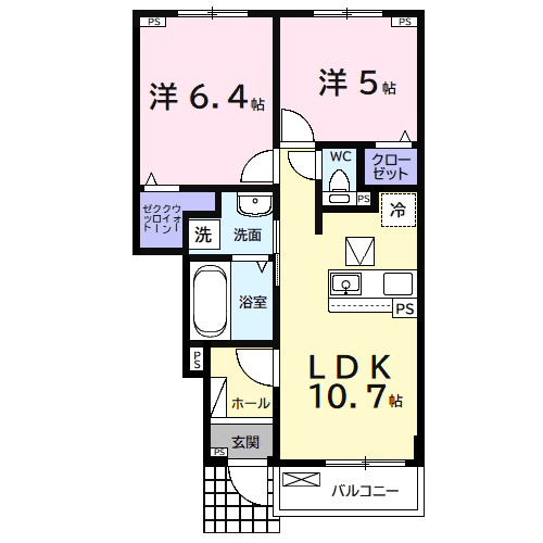 ミズキⅨの間取り