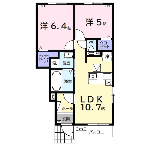 ミズキⅨの間取り
