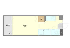 ホワイトキャッスル大橋壱番館の間取り