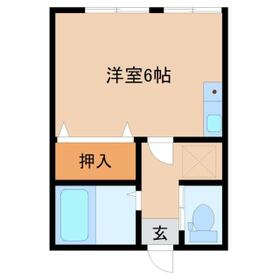 ＫＴビル・206号室の間取り