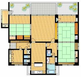 ユトリロつつじが丘3の間取り