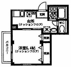 ソルビオス尾山台・101号室の間取り