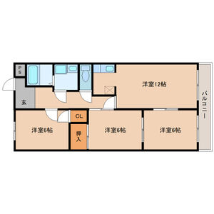 リヴェール郡(こおり)の間取り