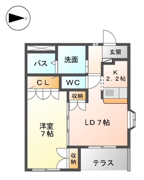 セント・フィールドの間取り