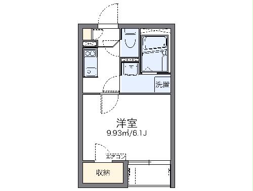 レオネクストコヅチⅤの間取り
