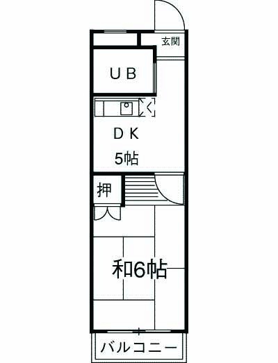 ベルハイツ大谷の間取り