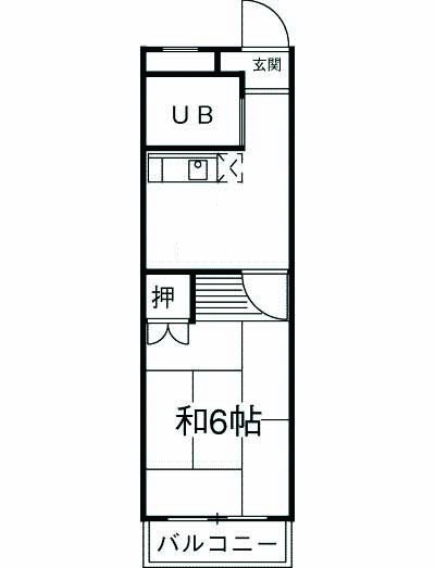 ベルハイツ大谷の間取り