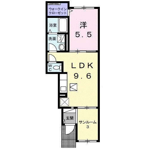 ガーデンフォレストの間取り