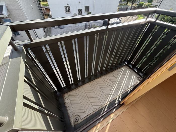 12/22 バルコニー