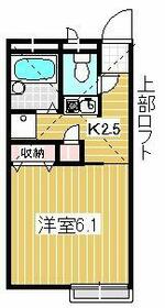 グランアルブル石神井・0108号室の間取り