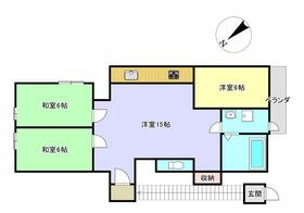 越智アパートの間取り