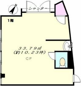 クボタビル・101号室の間取り