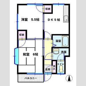 増田ハイツAの間取り