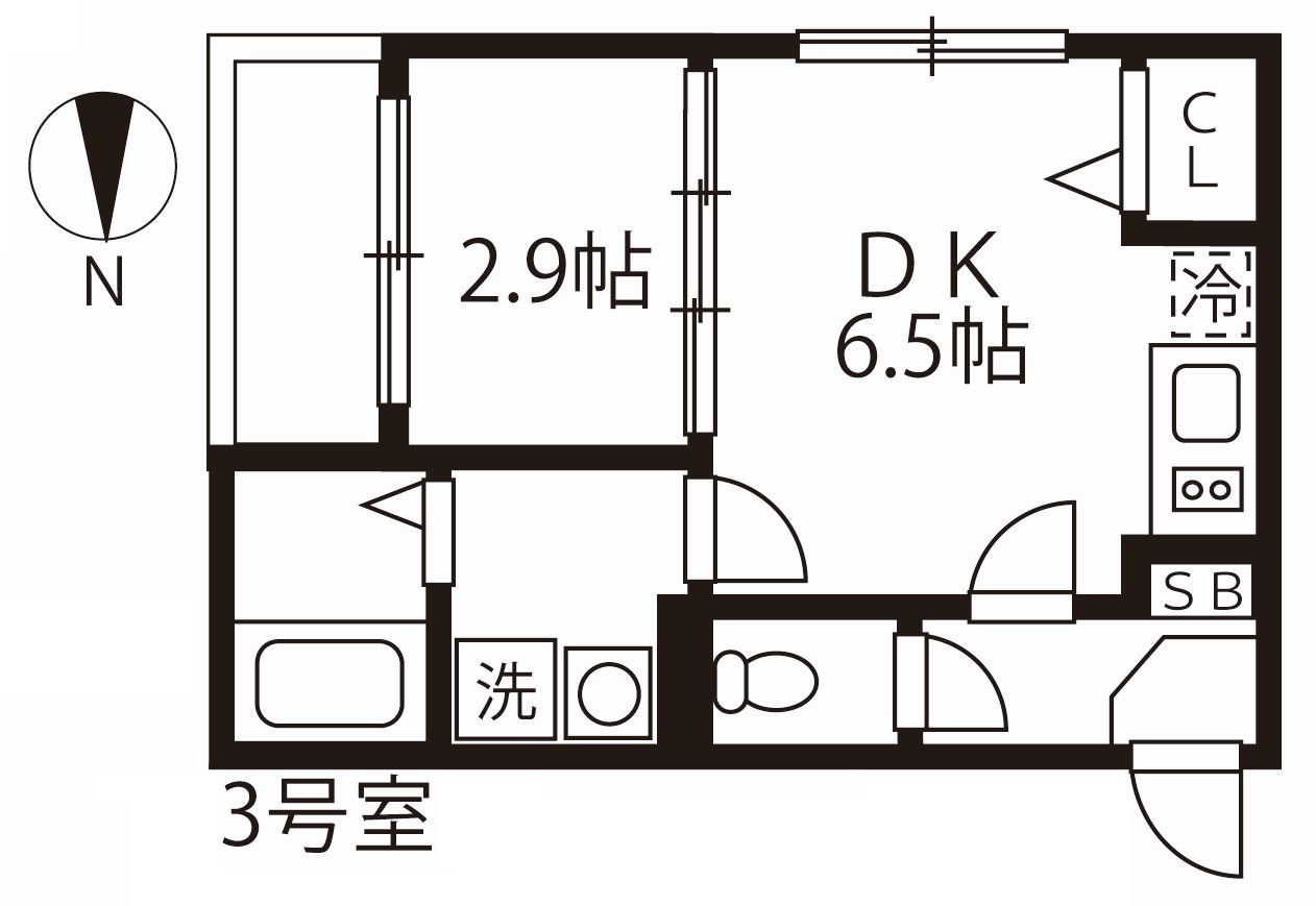 ハーモニーテラス野田Ⅳの間取り
