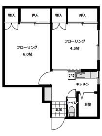 第7飯田柏コーポラスの間取り