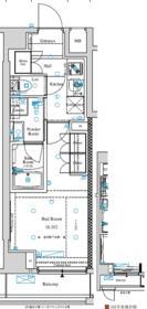 ガリシア竹ノ塚の間取り