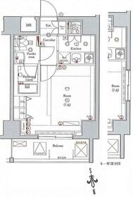 クレイシア新御徒町の間取り