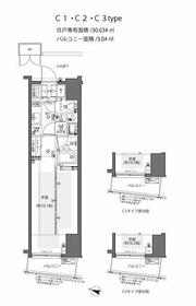 ＺＯＯＭ都庁前・1103号室の間取り