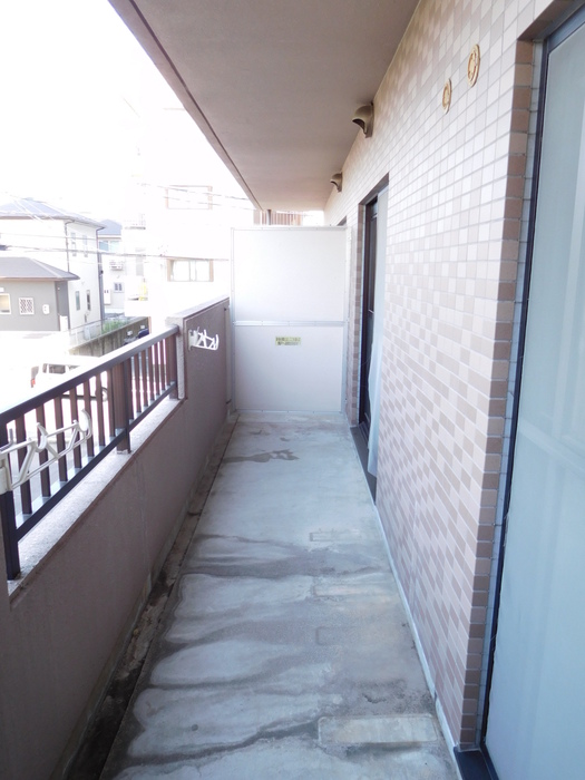 12/23 バルコニー