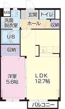 アーバンの間取り