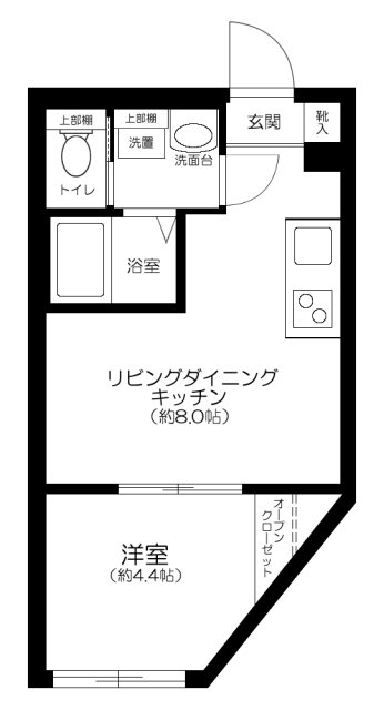 Residence 南千住の間取り