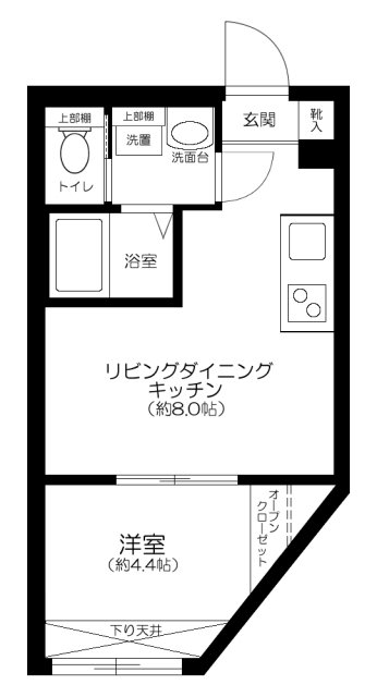 Residence 南千住の間取り