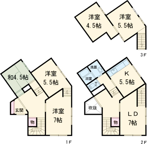 マックステラスの間取り