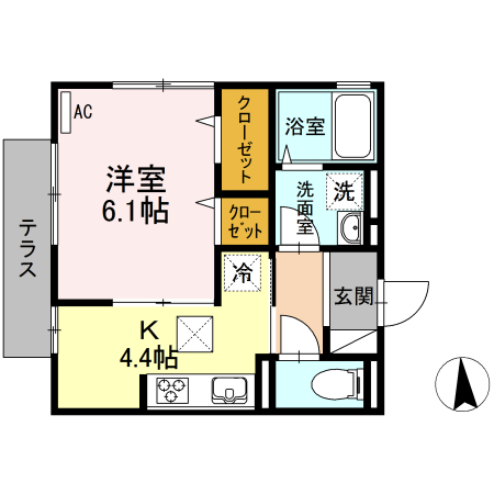 アイビーテラスの間取り